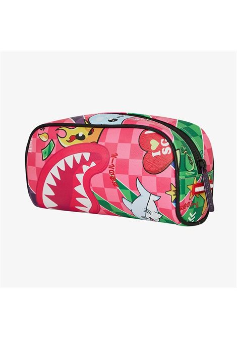 Astuccio con stampa SPRAYGROUND | 910B9455NSZWILD WTF